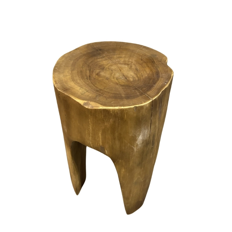Teak 3 Leg Stool