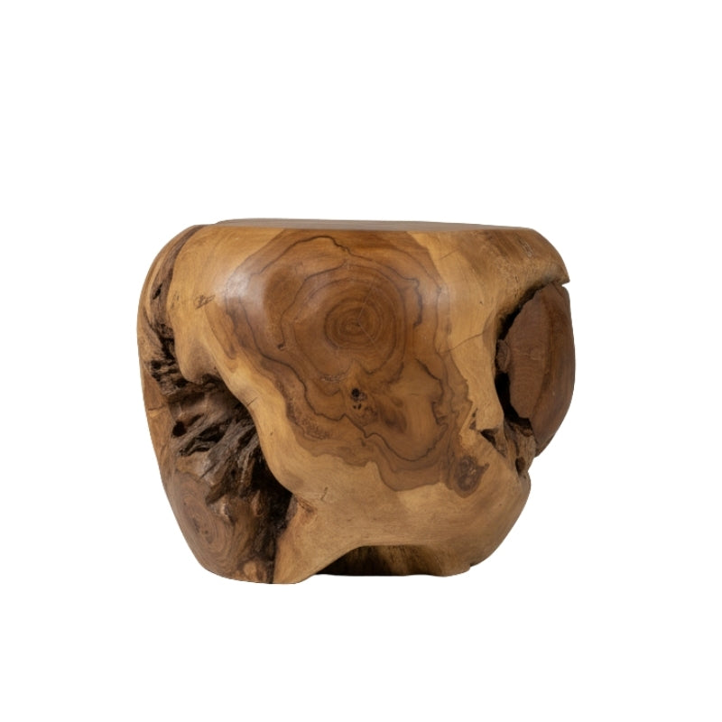 Teak Ball Stool