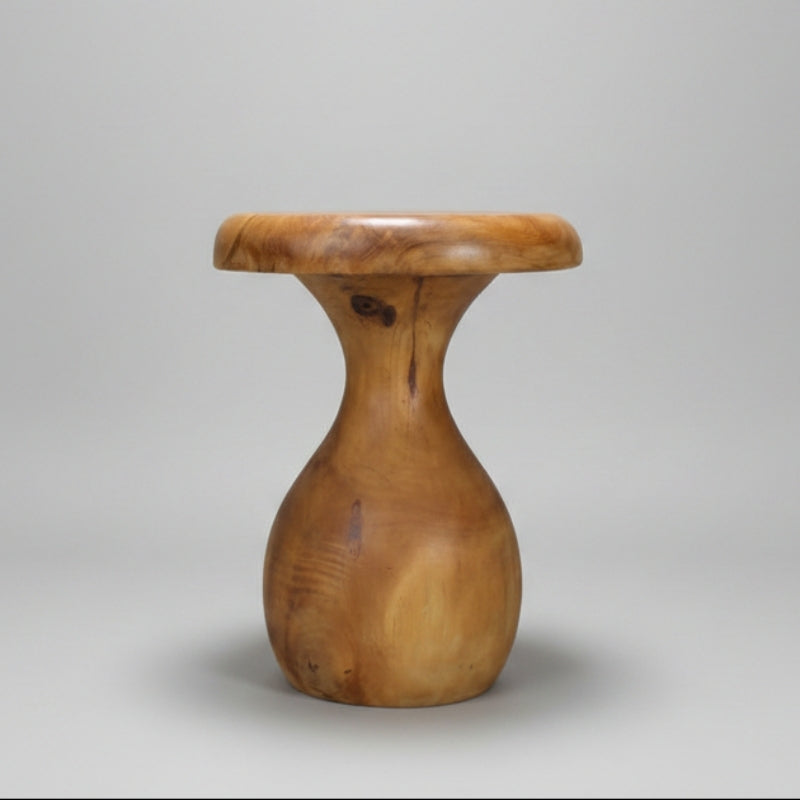 Teak Mushroom Stool