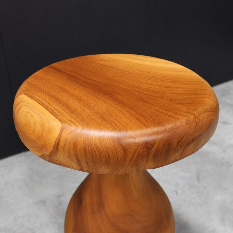 Teak Mushroom Stool