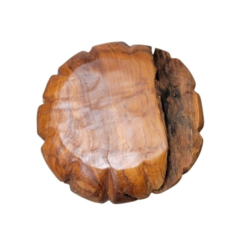 Teak Tomato Stool