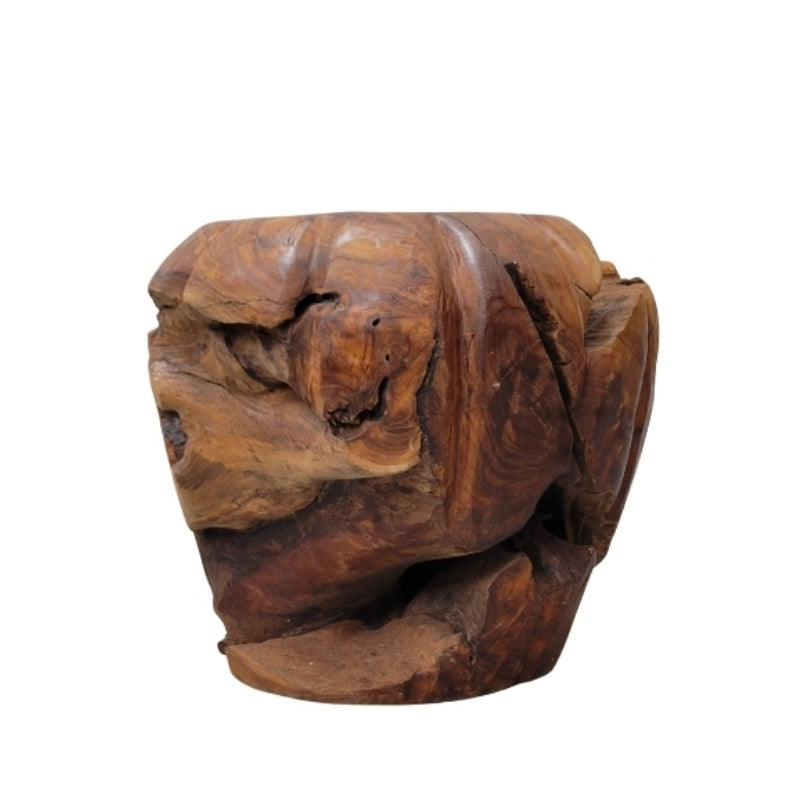Teak Tomato Stool