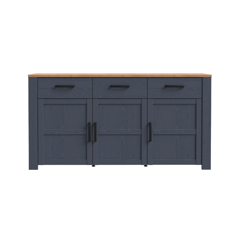 Bohol Sideboard in Riviera Oak/Navy
