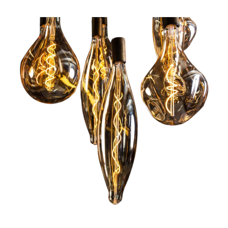Lunar Antique Brass Pendant Light Range