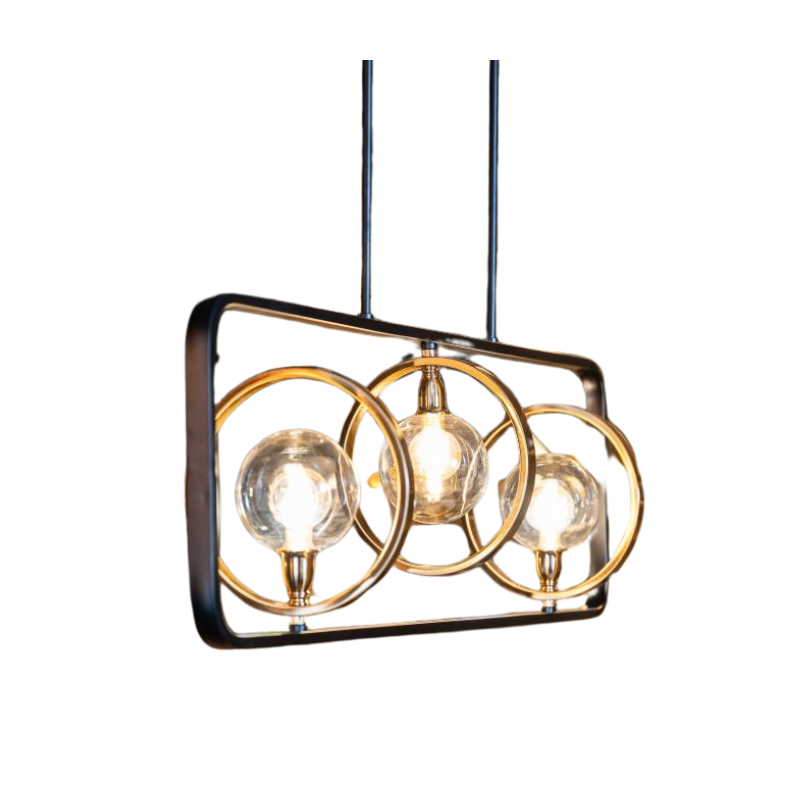 Sirius 3 Bulb Pendant Light - Bronze
