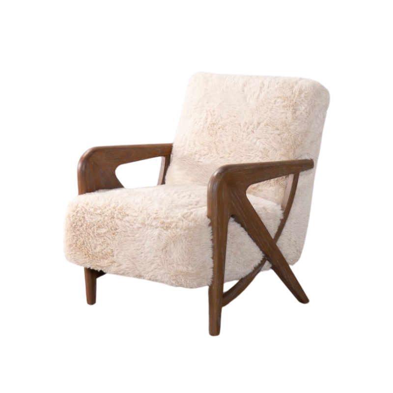 Verbier Long Faux Fur Armchair Range