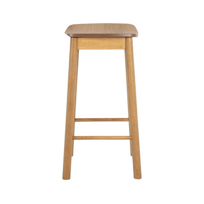 Barlow Bar Stool in Oak Set of 2