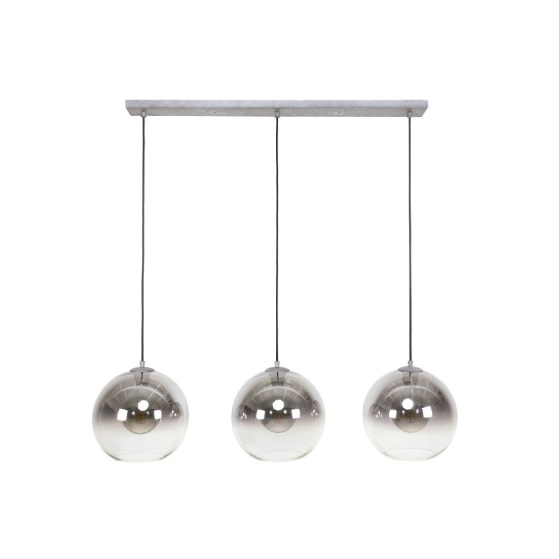 Orla Three Bubble Hanging Pendant Light