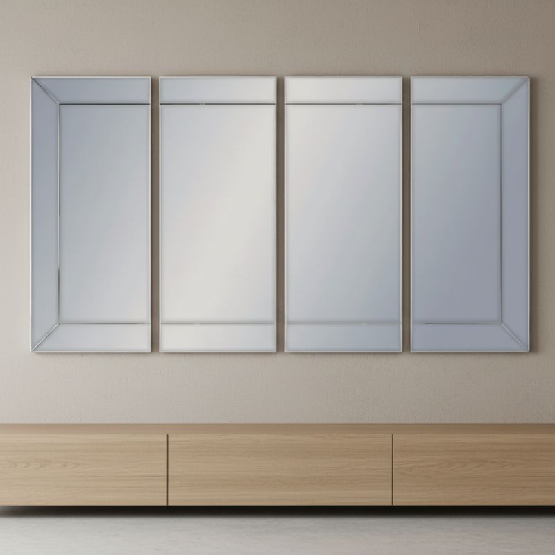 Venetian 4 Piece Panel Mirror