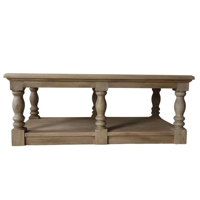 Vintage Coffee Table with Shelf