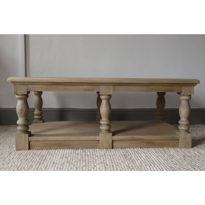 Vintage Coffee Table with Shelf