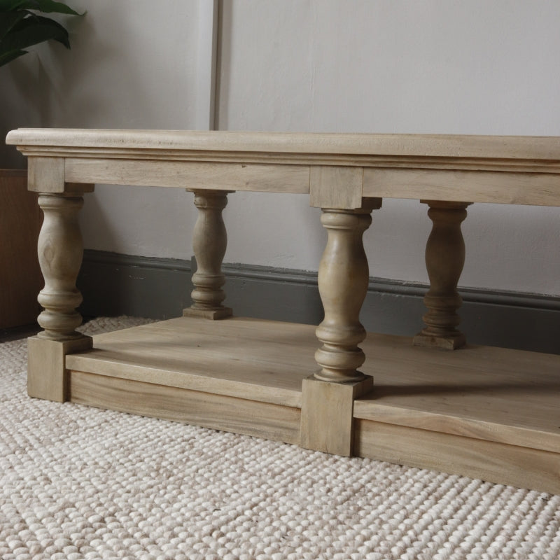 Vintage Coffee Table with Shelf