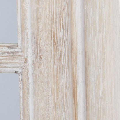 Washed Wood Framed Window Mirror