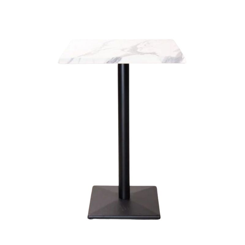 White Marble CafÃ© Bar Table Range