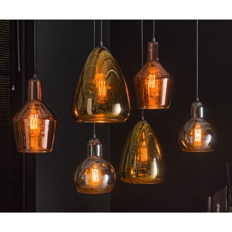 Arabella Mixed Colour Hanging Pendant Light