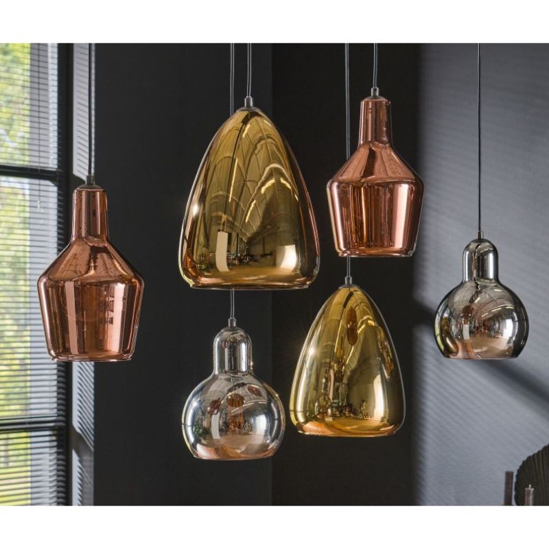 Arabella Mixed Colour Hanging Pendant Light