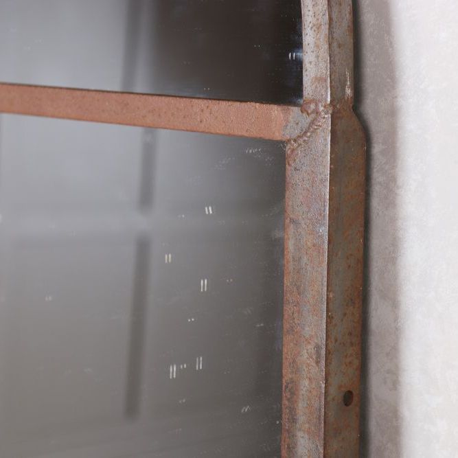 Vintage Cast Iron Arched Mirrors