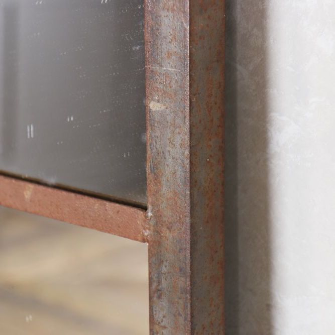 Vintage Cast Iron Arched Mirrors