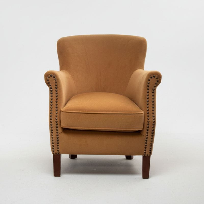 Armchair Cromarty Armchair in Brushed Gold