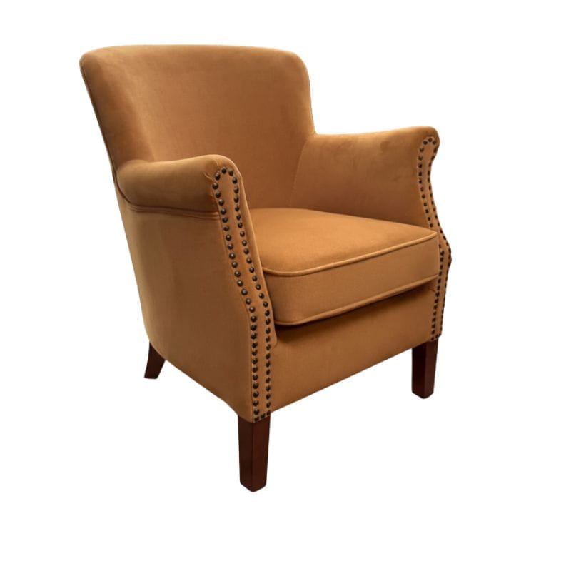 Armchair Cromarty Armchair in Brushed Gold