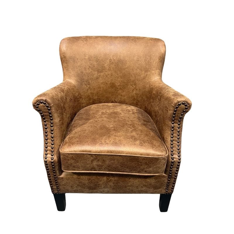 Armchair Cromarty Armchair in Vegan Vintage Leather