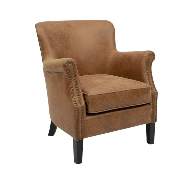 Armchair Cromarty Armchair in Vegan Vintage Leather