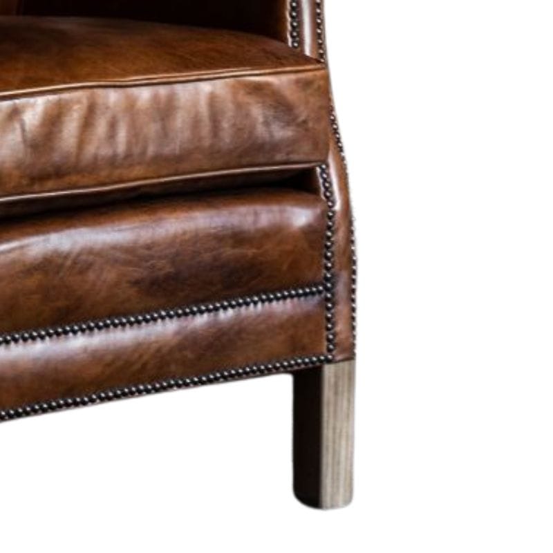 Armchair Library Leather Armchair
