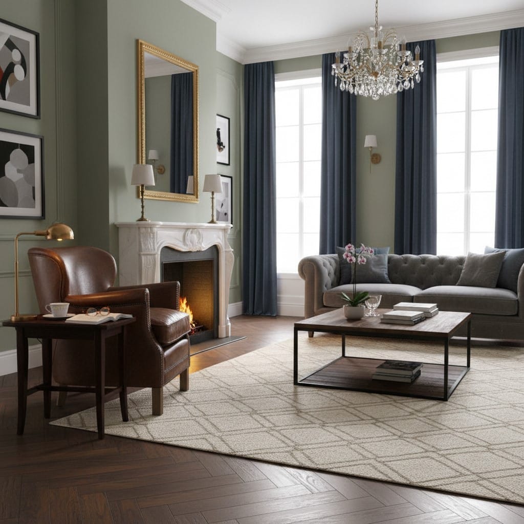 Armchair Library Leather Armchair