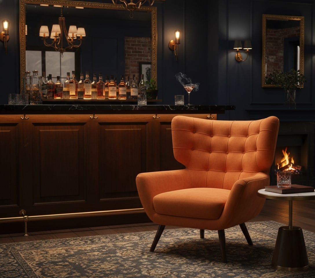 Armchair Lima Velvet Armchair