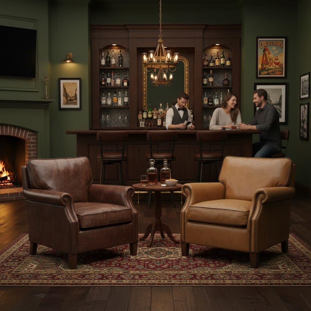 Armchair Norton Leather Armchair Range