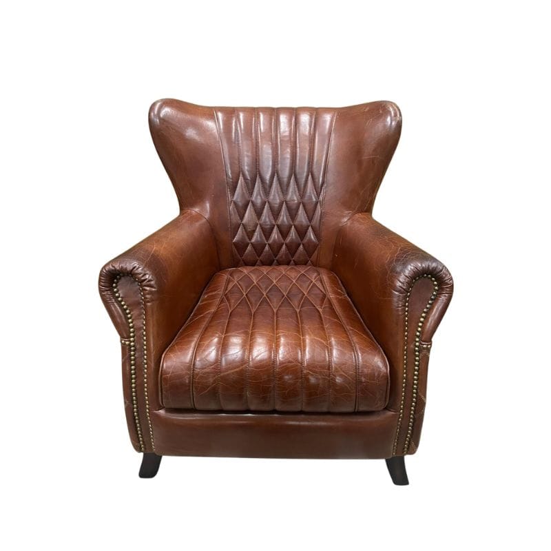 Armchair Vintage Leather Aston Armchair
