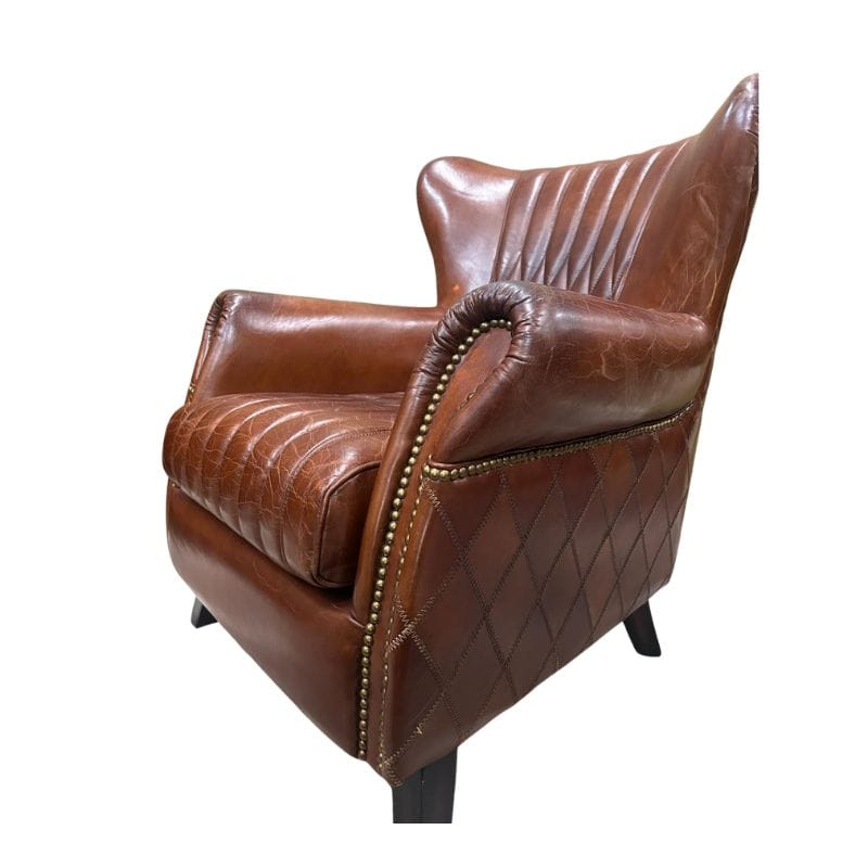 Armchair Vintage Leather Aston Armchair