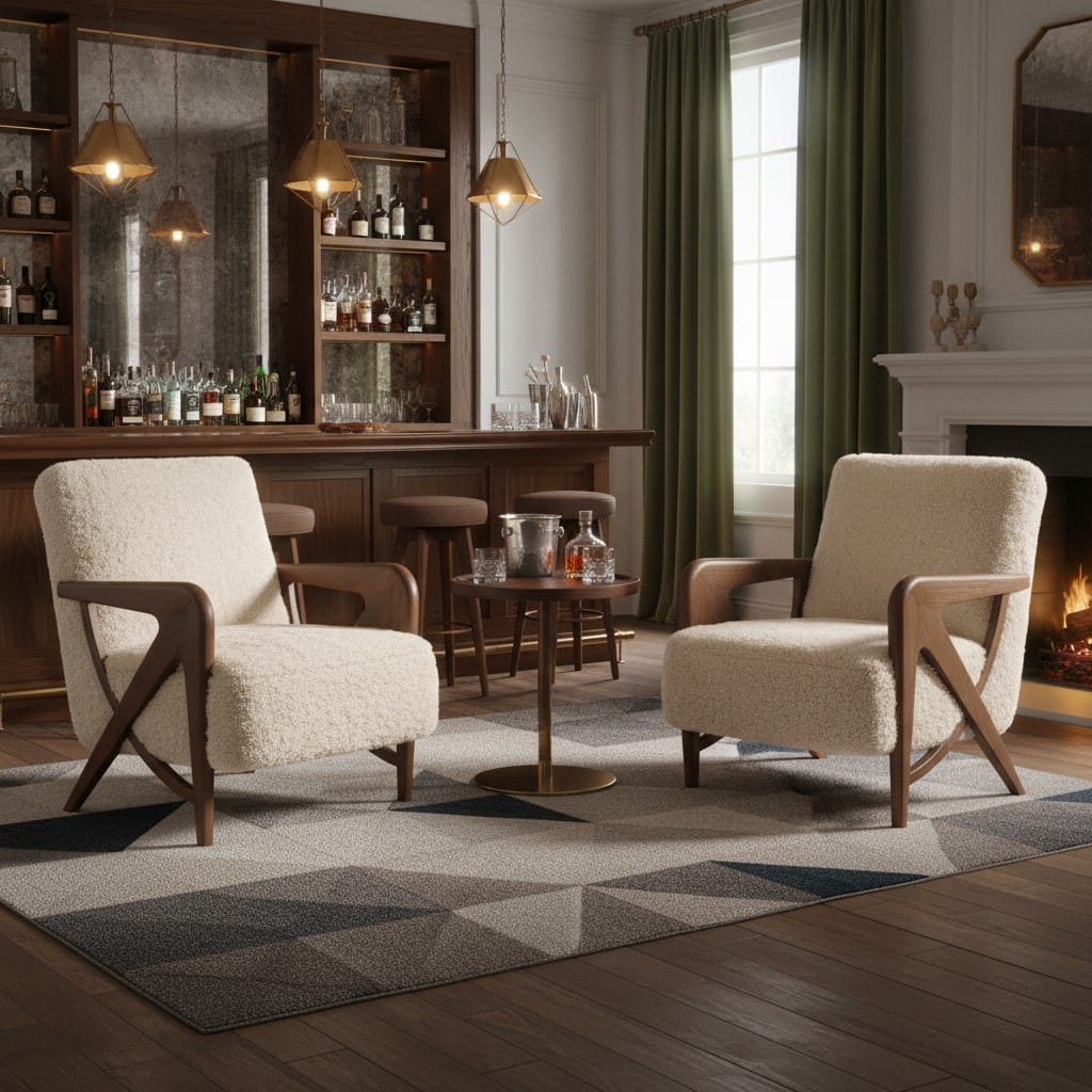Armchair Zermatt Faux Fur Armchair Range