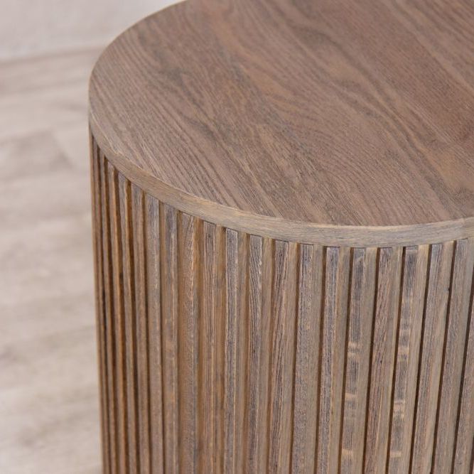 Ashfield Ribbed Side Table