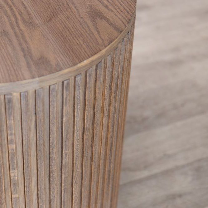 Ashfield Ribbed Side Table