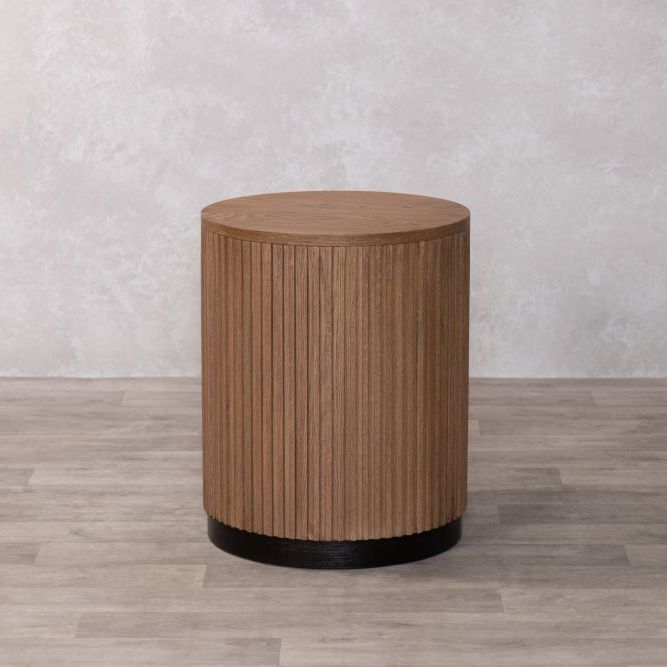 Ashfield Ribbed Side Table
