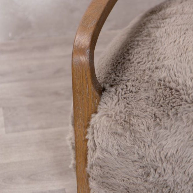 Aspen Long Faux Fur Armchair Range