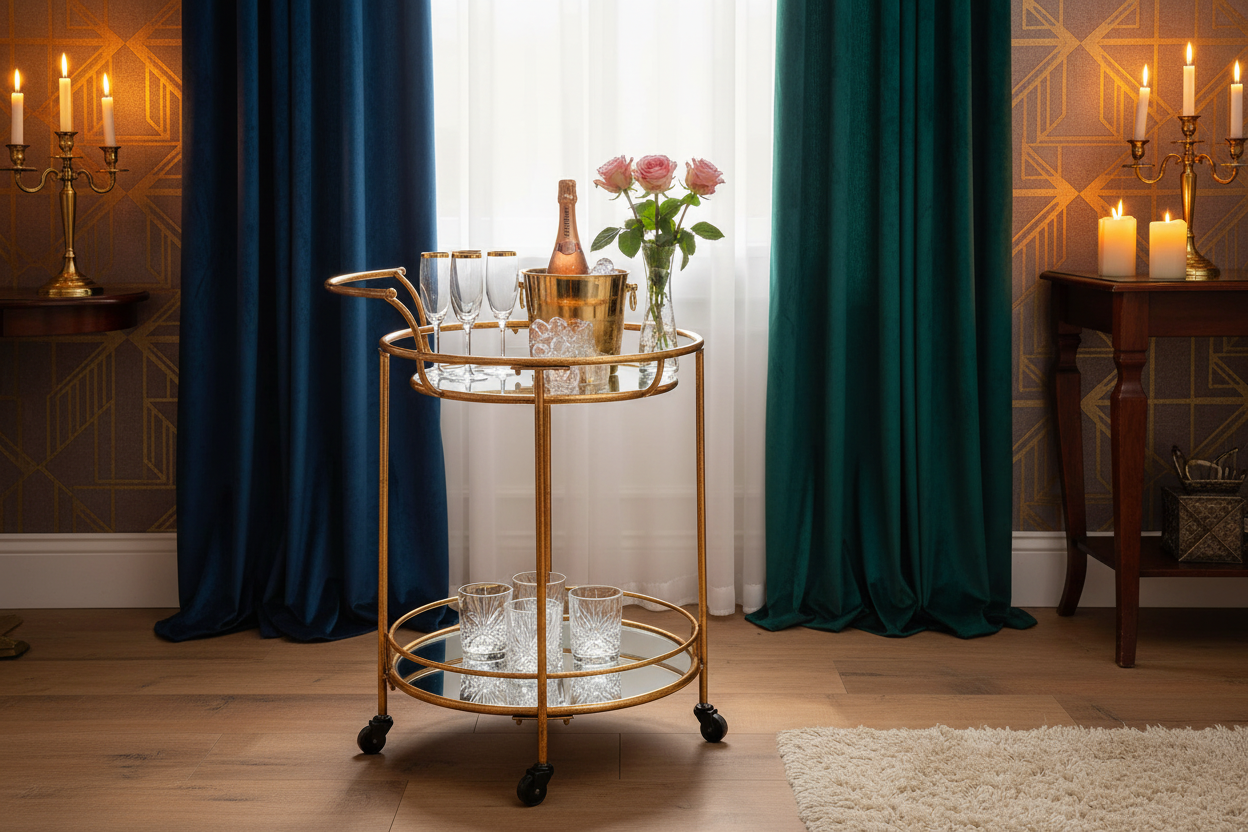 Aurelie Trolley – Art Deco Home Bar