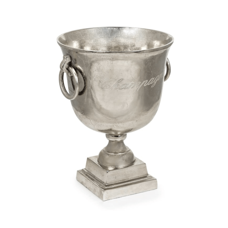 Bar Accessories Raw Nickel Champagne Cooler