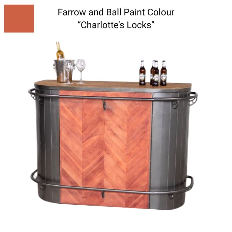 Bar Front charlottes-locks The Foundry Home Bar Counter (Bespoke Colour)