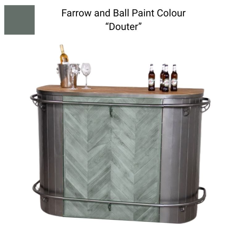 Bar Front douter The Foundry Home Bar Counter (Bespoke Colour)
