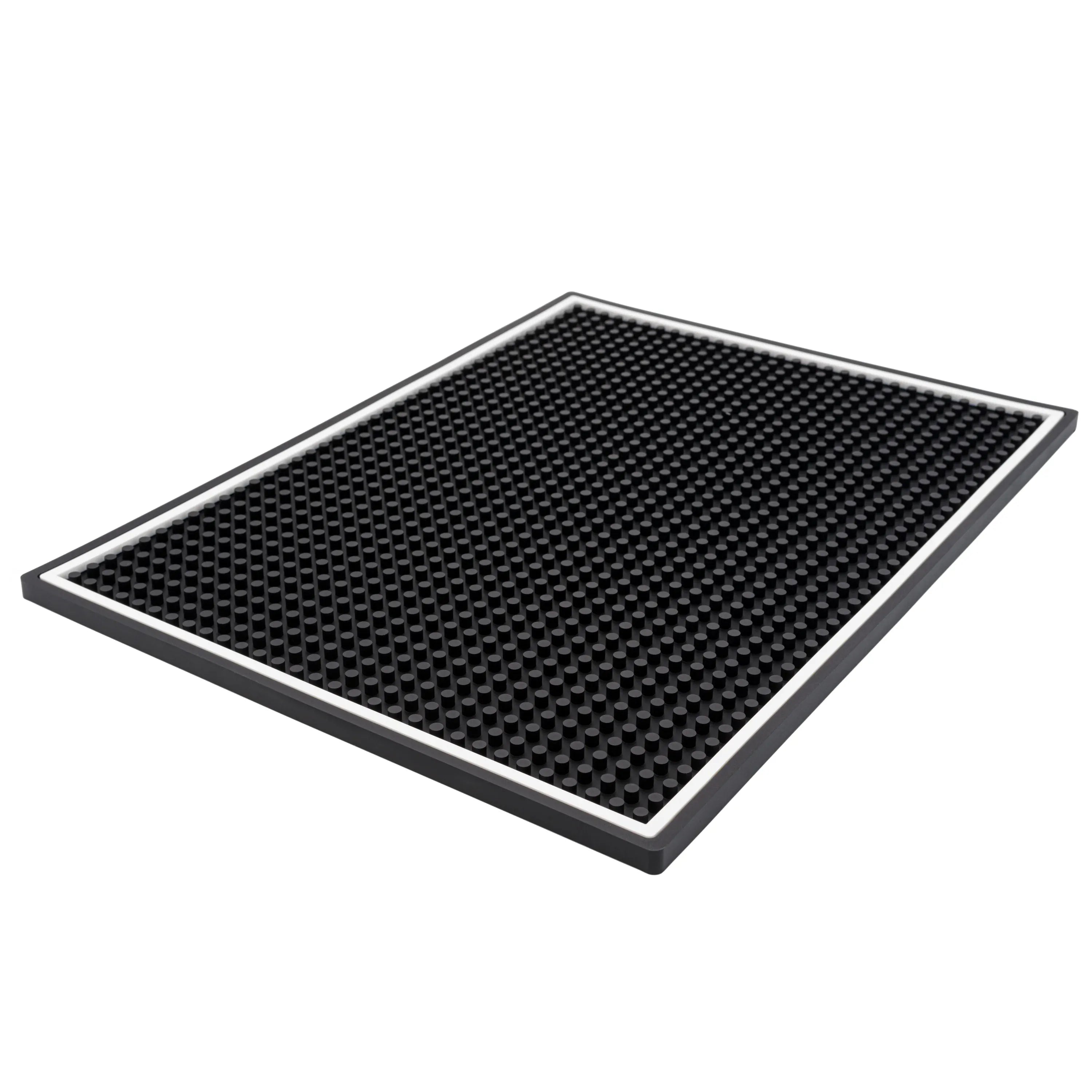 Bar Mat Barcool Rubber Bar Mat - Black