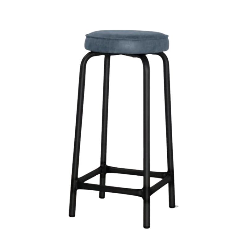 Bar Stool Denim / Bar / Black Frame Stamford Faux Leather Bar Stool Range