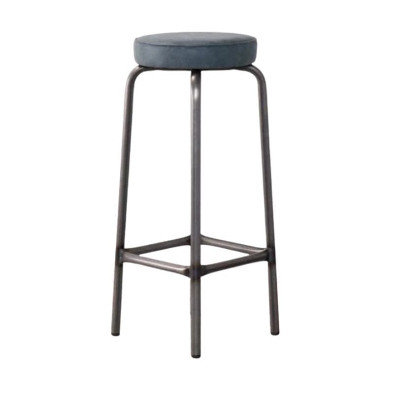 Bar Stool Denim / Bar / Gunmetal Frame Stamford Faux Leather Bar Stool Range