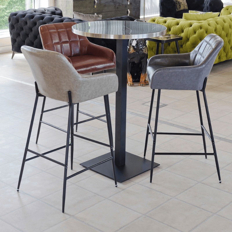 Bar Stool Felicity Faux Leather Bar Stool