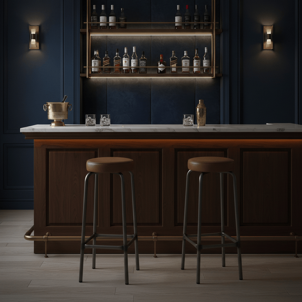 Bar Stool Stamford Faux Leather Bar Stool Range
