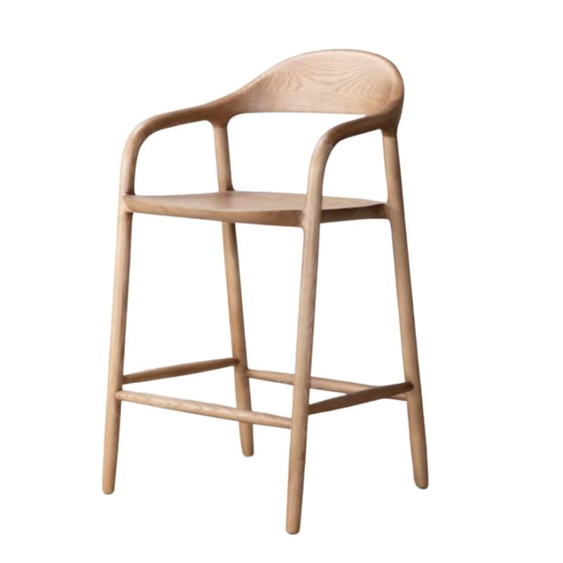Bar Stool Weathered Oak Oslo Bar Stool