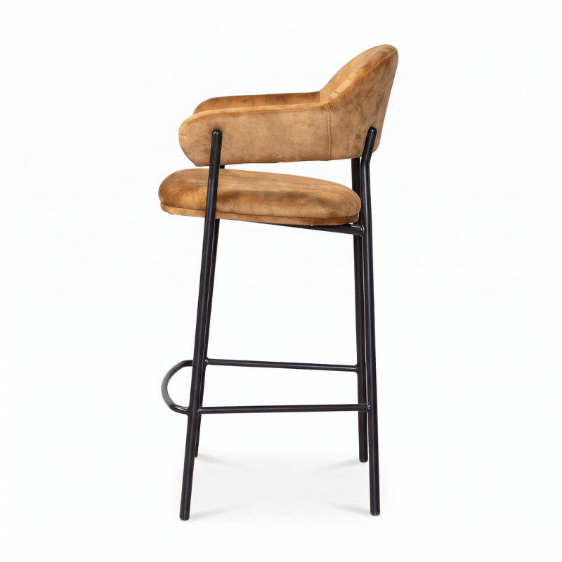 Bar Stools Bloomsbury Velvet Bar & Counter Stool Range