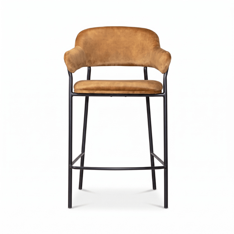 Bar Stools Bloomsbury Velvet Bar & Counter Stool Range