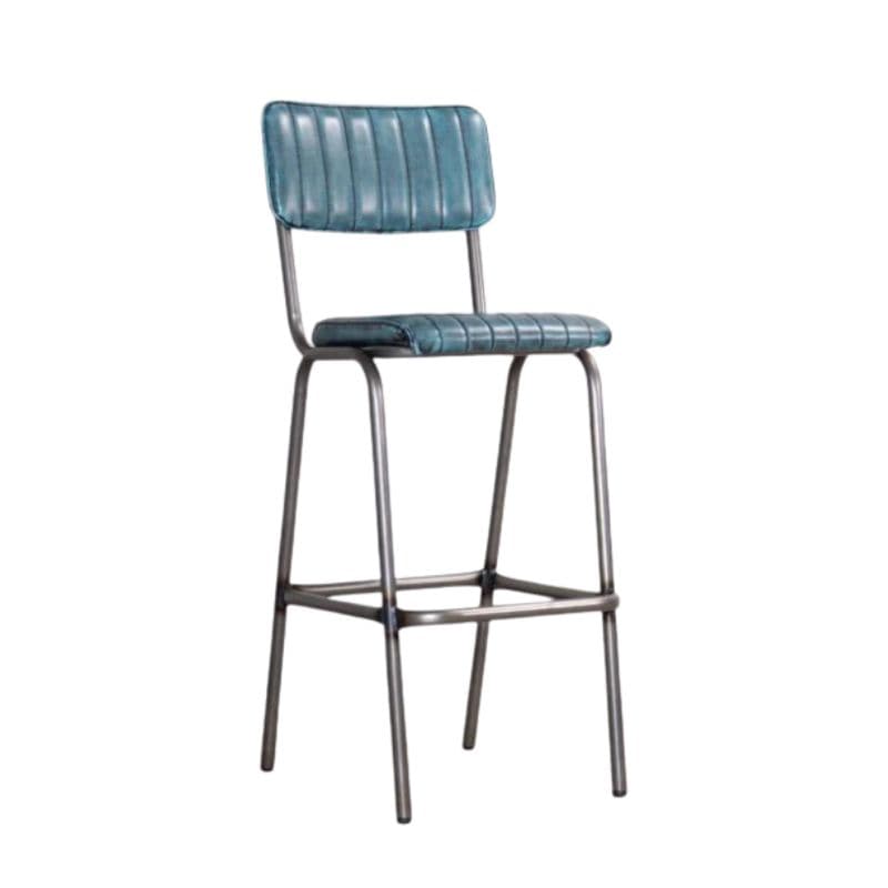 Bar Stools Blue / Bar / Gunmetal Battersea Bar Stools